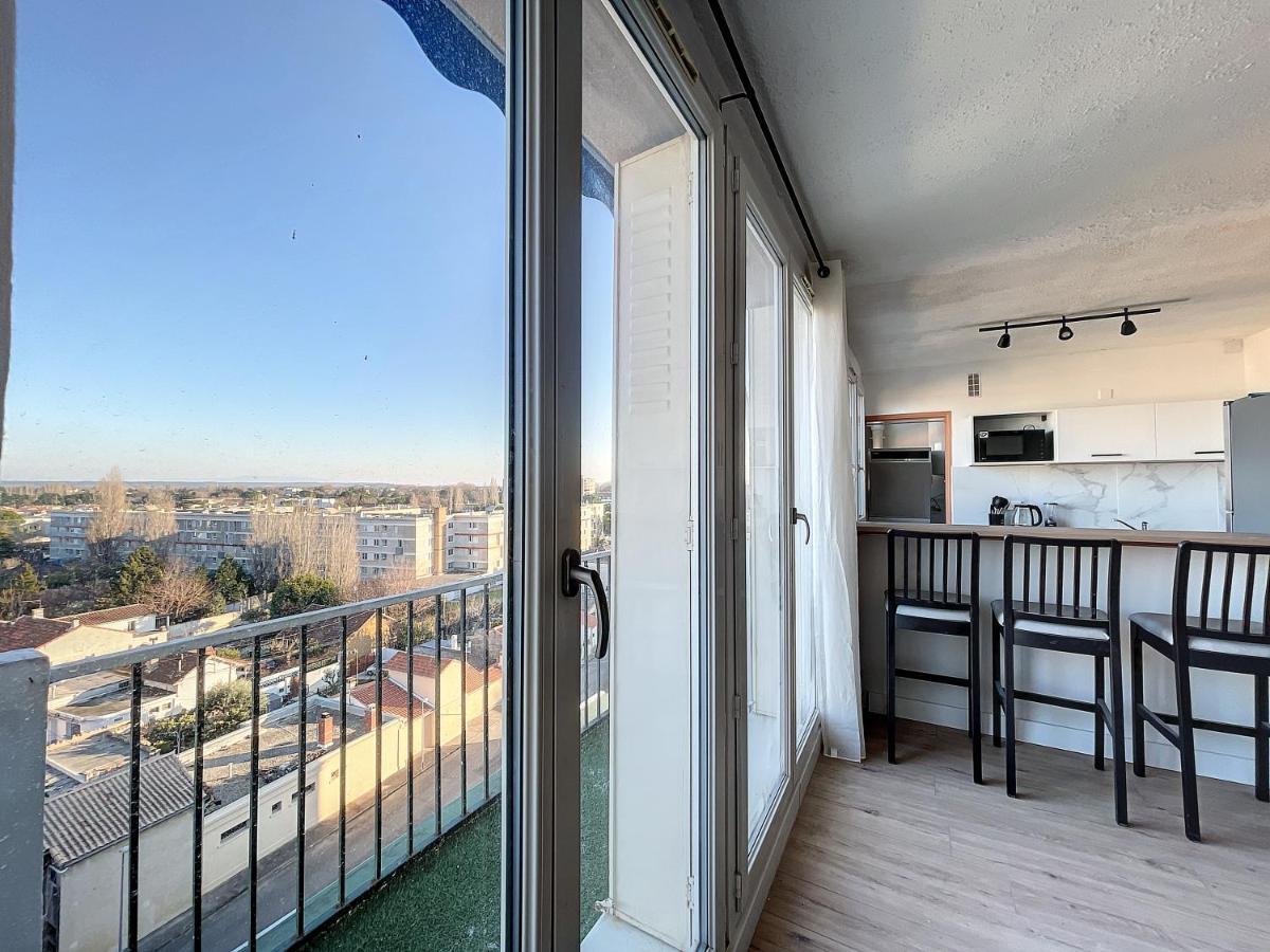 Agreable Appartement 4 Pieces, Vue Mont Ventoux, Proche Remparts Avignon Exterior foto