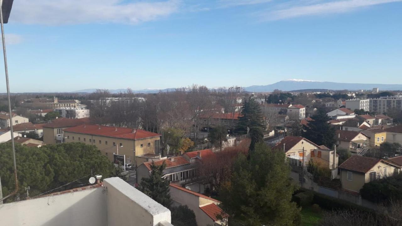 Agreable Appartement 4 Pieces, Vue Mont Ventoux, Proche Remparts Avignon Exterior foto
